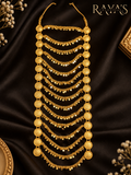 Royal Coin Cascade Necklace