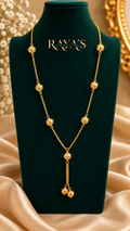 Golden Tassel Bead Necklace