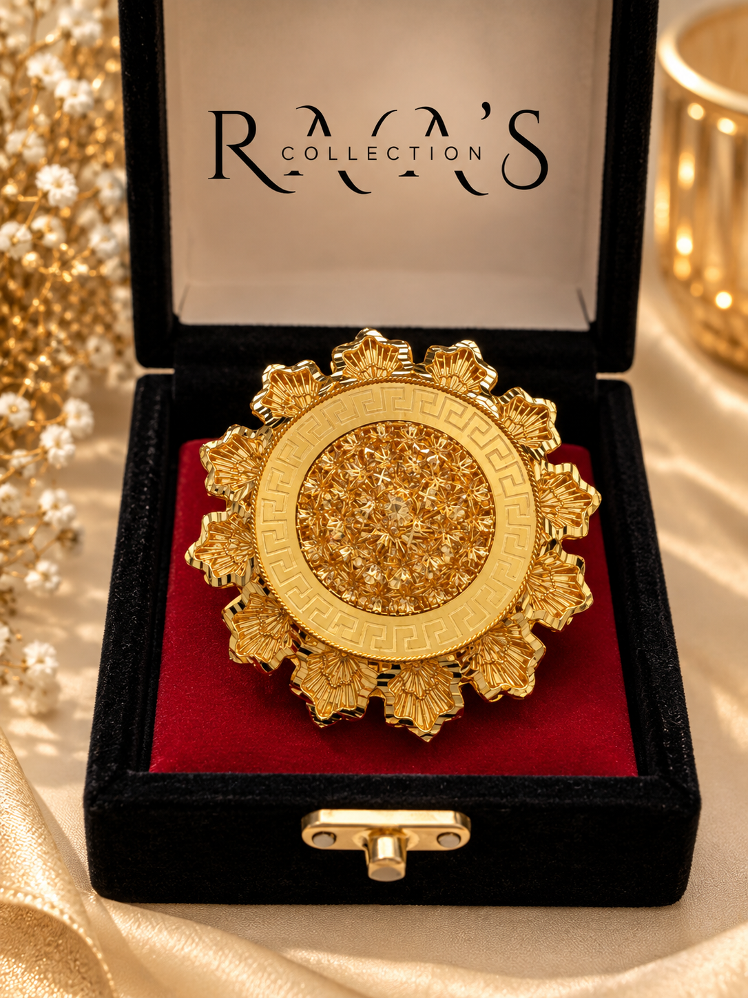 Mehr Sunburst Statement Ring