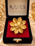 Golden Bloom Statement Ring