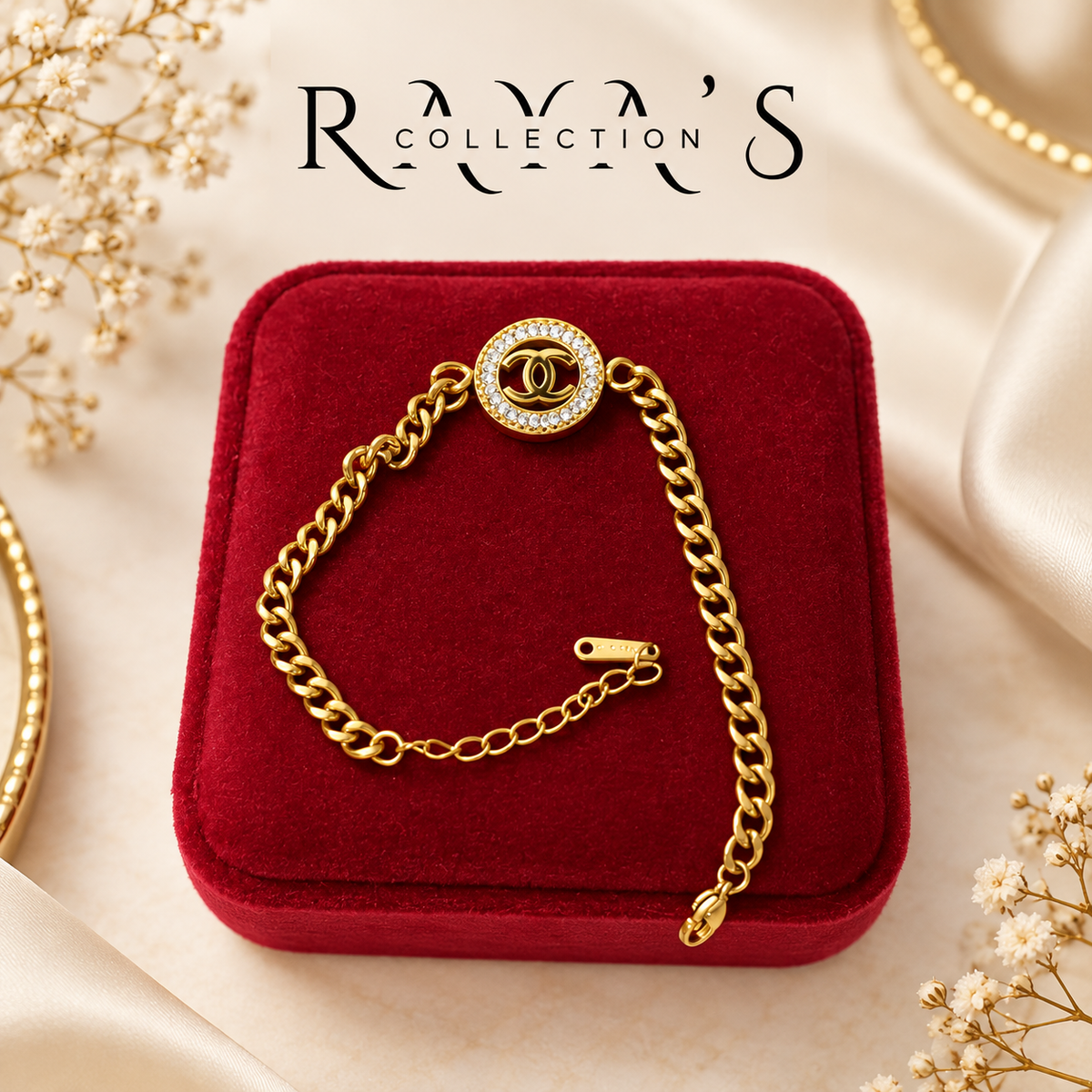 Luxe Gold-Plated Chain Bracelet