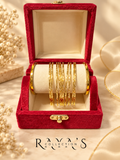 Golden Glow Bangle Set