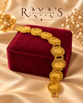 Golden Bloom Medallion Bracelet