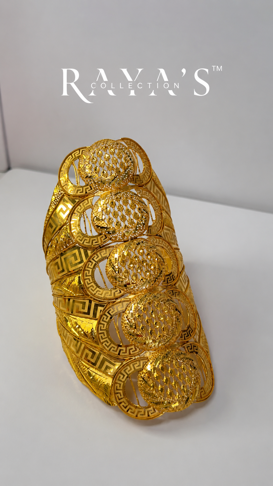 Imperial Medallion Statement Cuff
