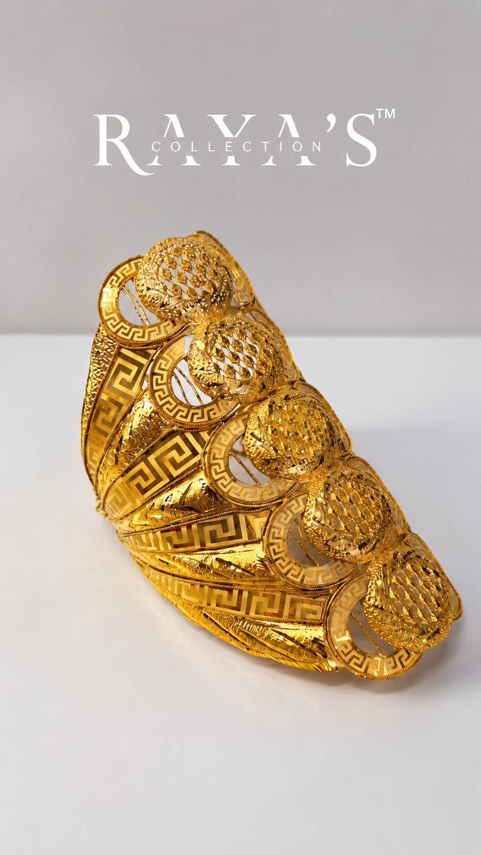 Imperial Medallion Statement Cuff