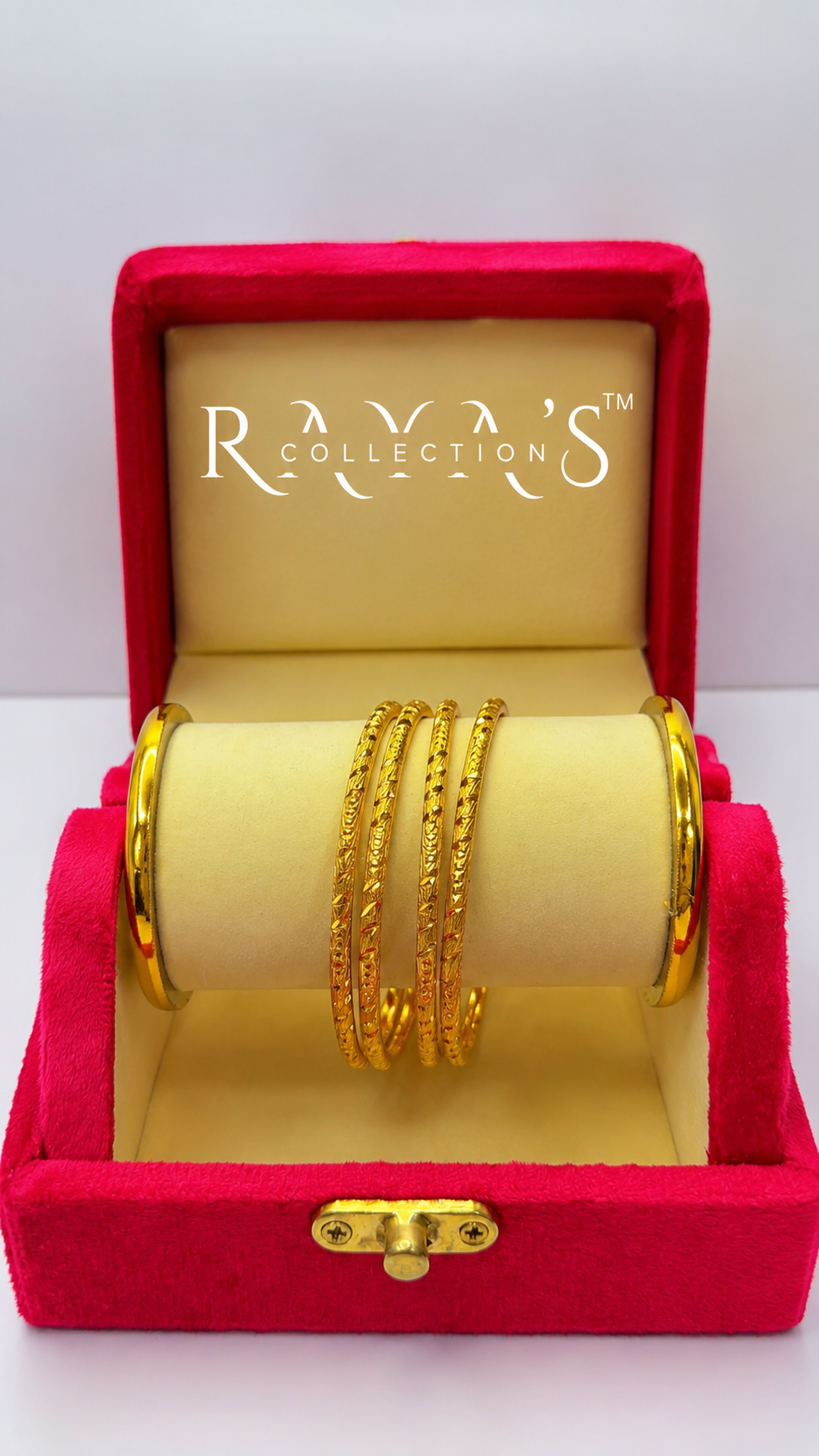 Golden Vine Bangle Set