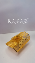 Golden Blossom Statement Cuff