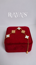 Ivory Clover Bracelet