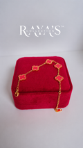 Blush Clover Bracelet