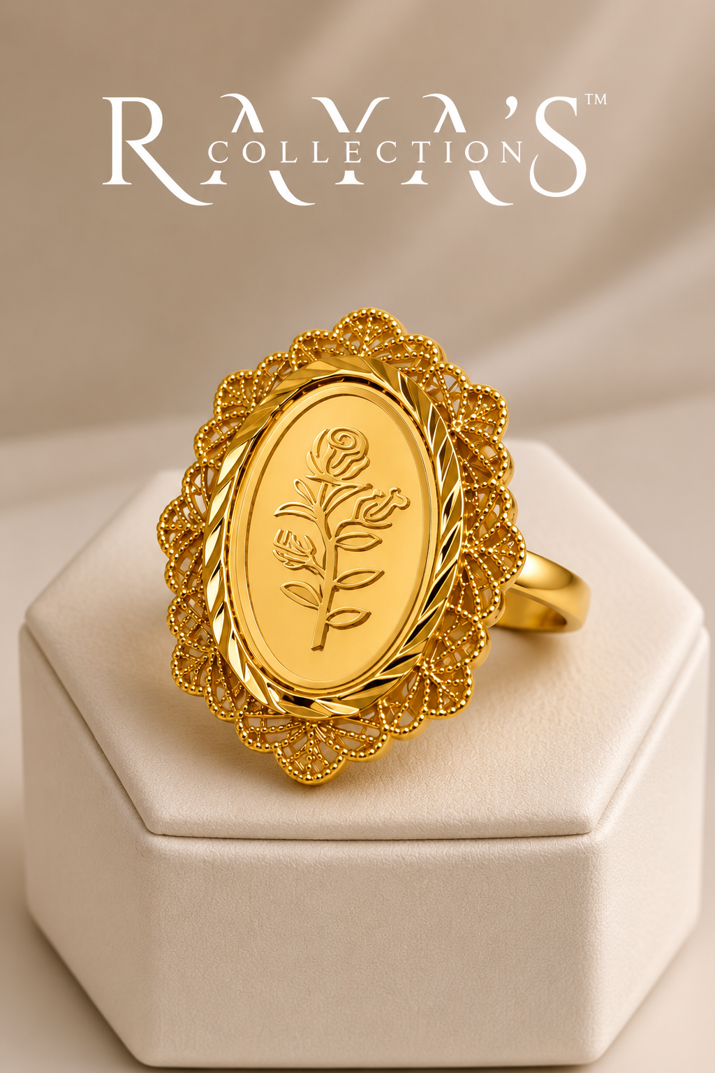 Bloomcrest Signet Ring