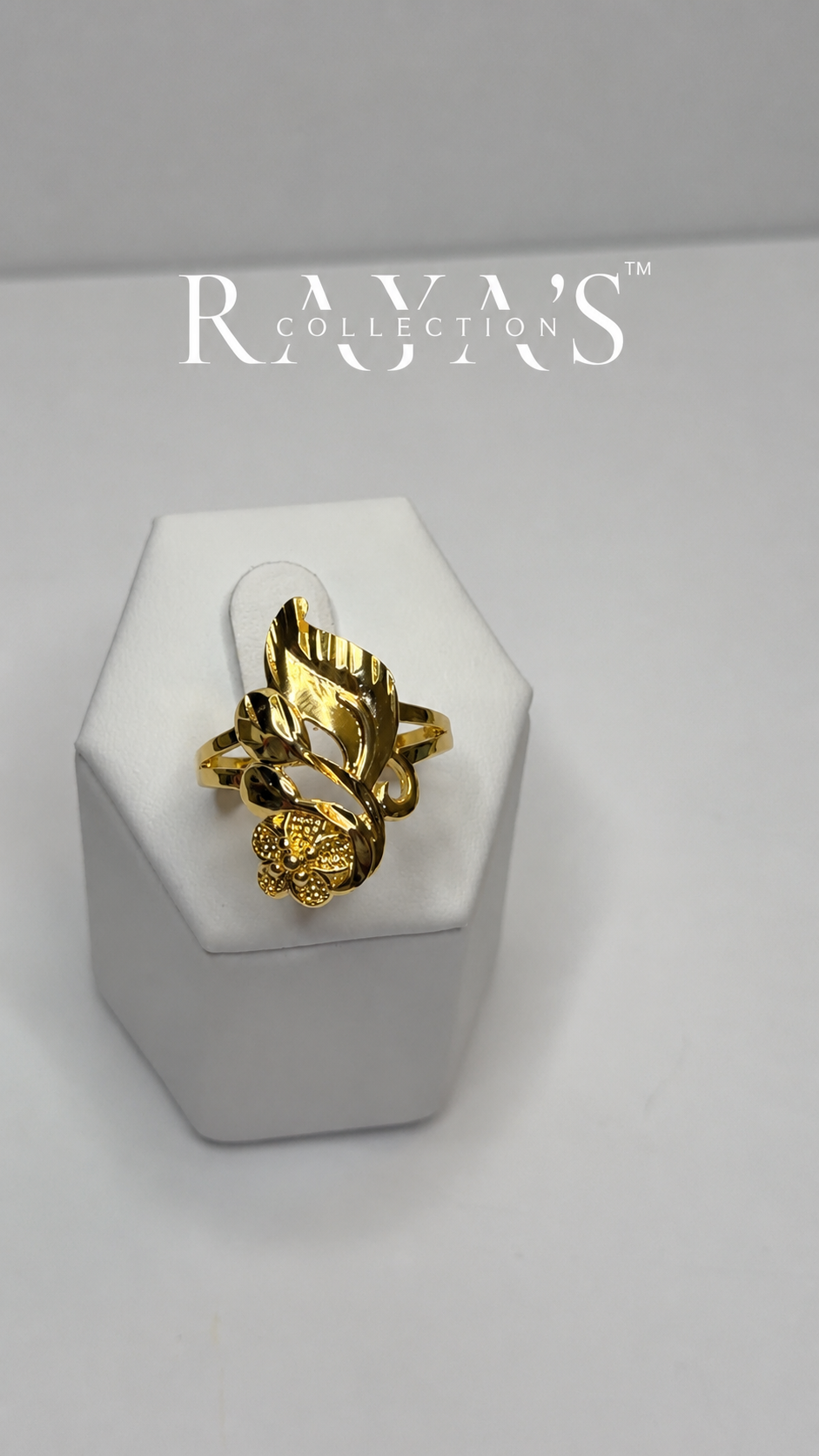 Golden Blossom Ring