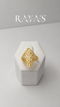 Royal Filigree Statement Ring