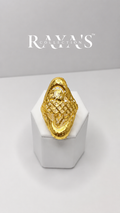 Golden Lattice Statement Ring