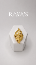 Golden Vine Statement Ring