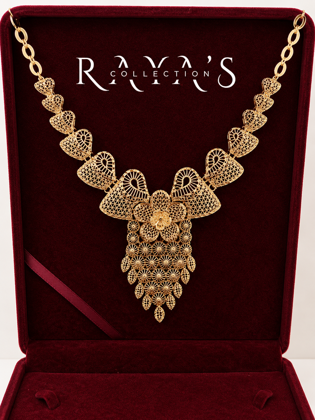 Royal Fleur Statement Necklace