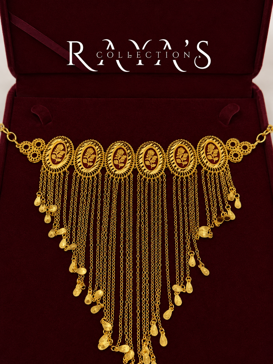 Golden Heritage Cascade Necklace
