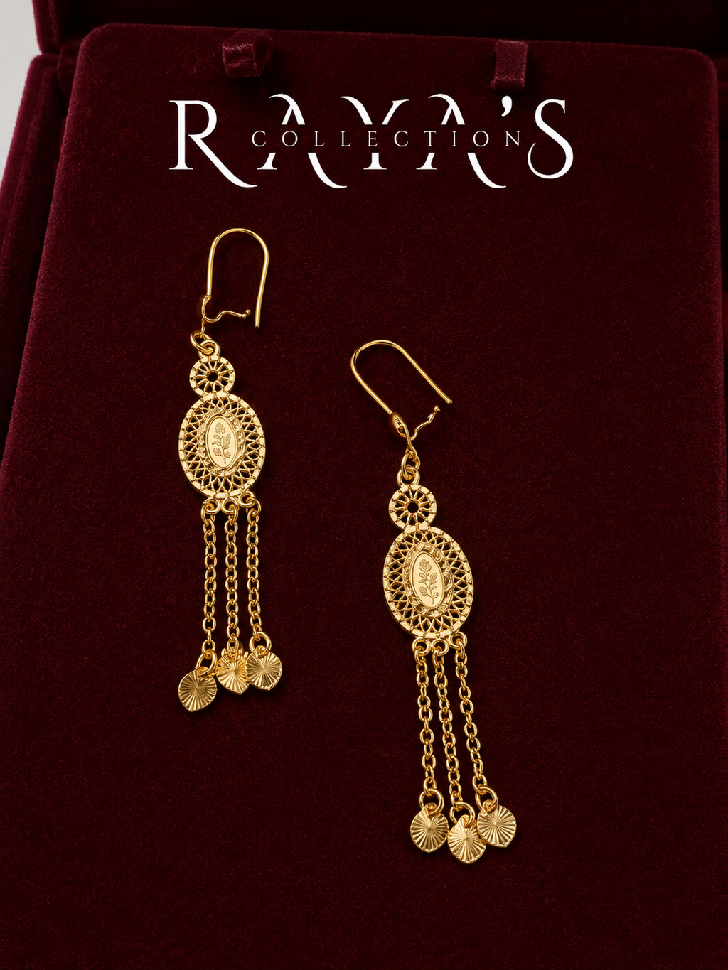 Golden Heritage Cascade Necklace