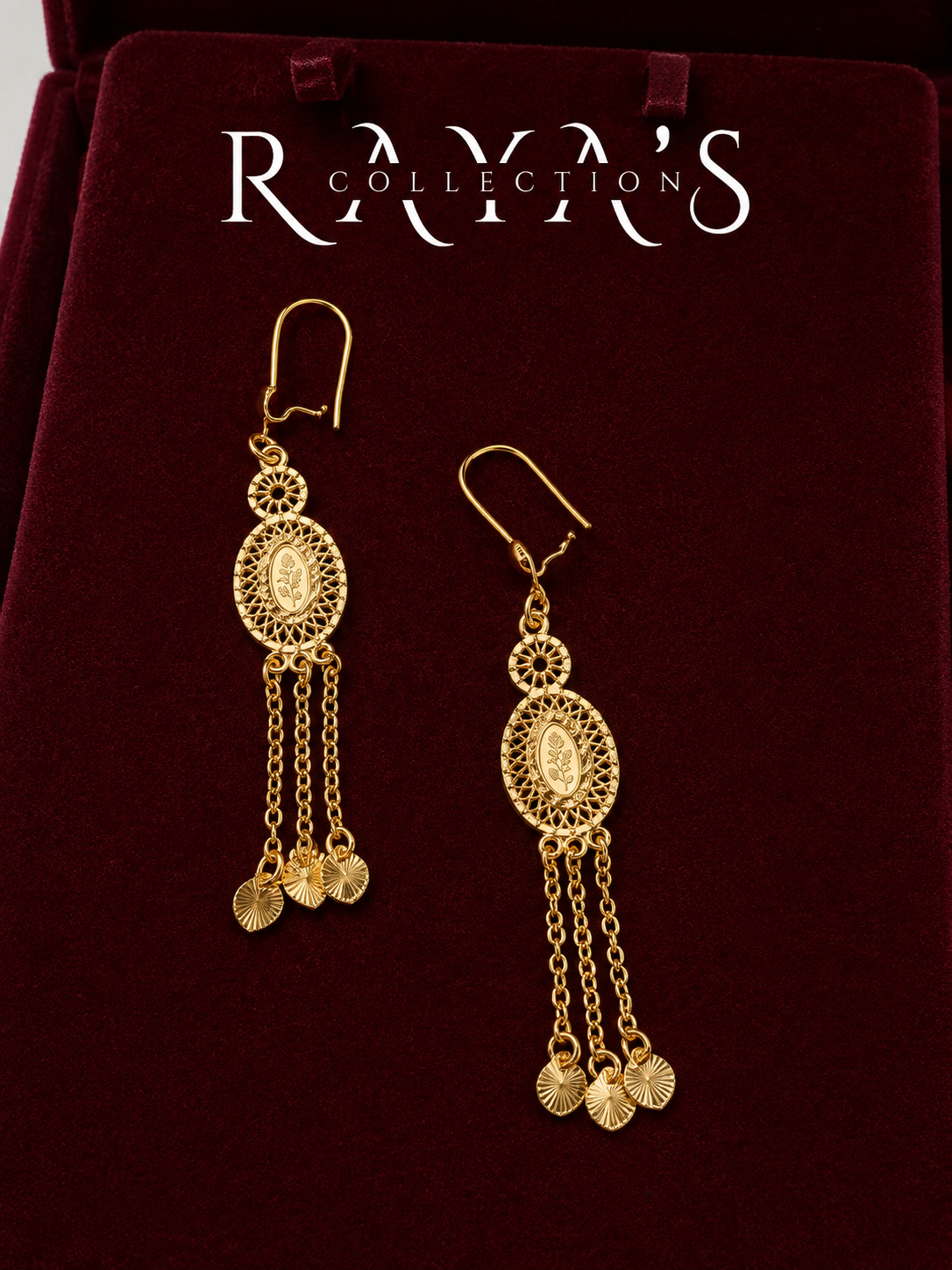 Golden Heritage Cascade Necklace