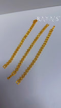 Radiant Link Gold-Plated Bracelet