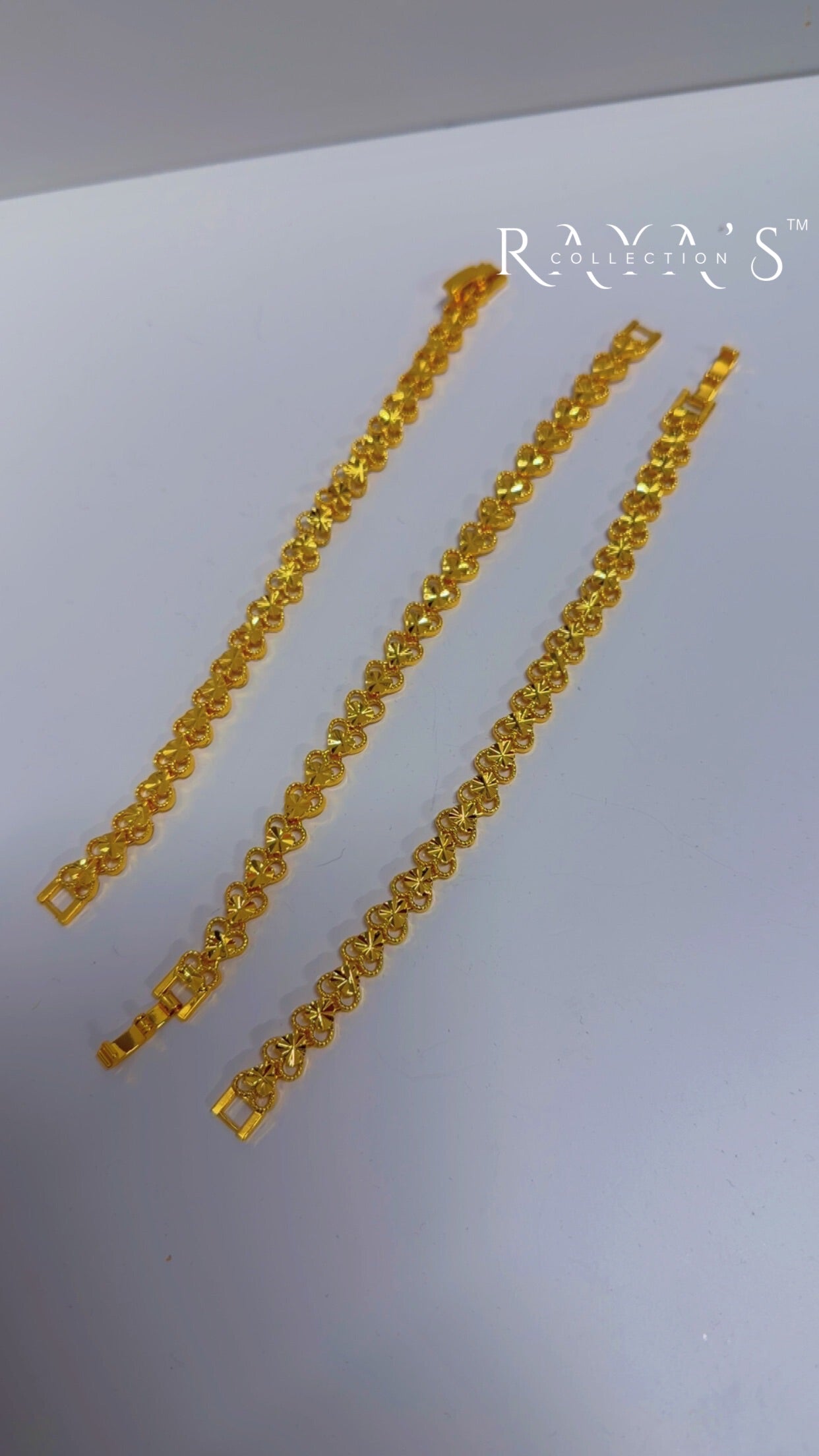Radiant Link Gold-Plated Bracelet