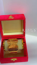 Butterfly Elegance Gold-Plated Arm Cuff