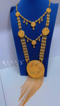Solara Fringe Statement Necklace
